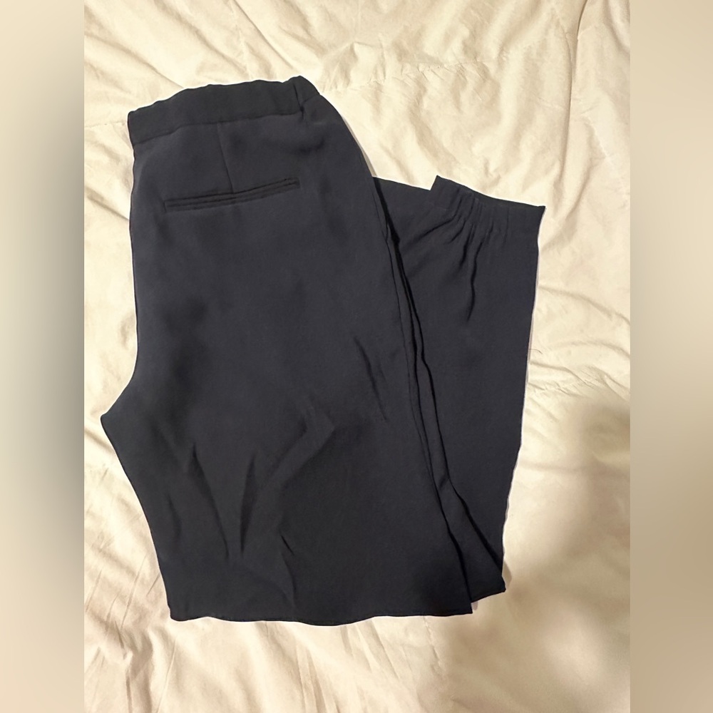 Uniqlo Black Dress Pants Classic Straight-Leg